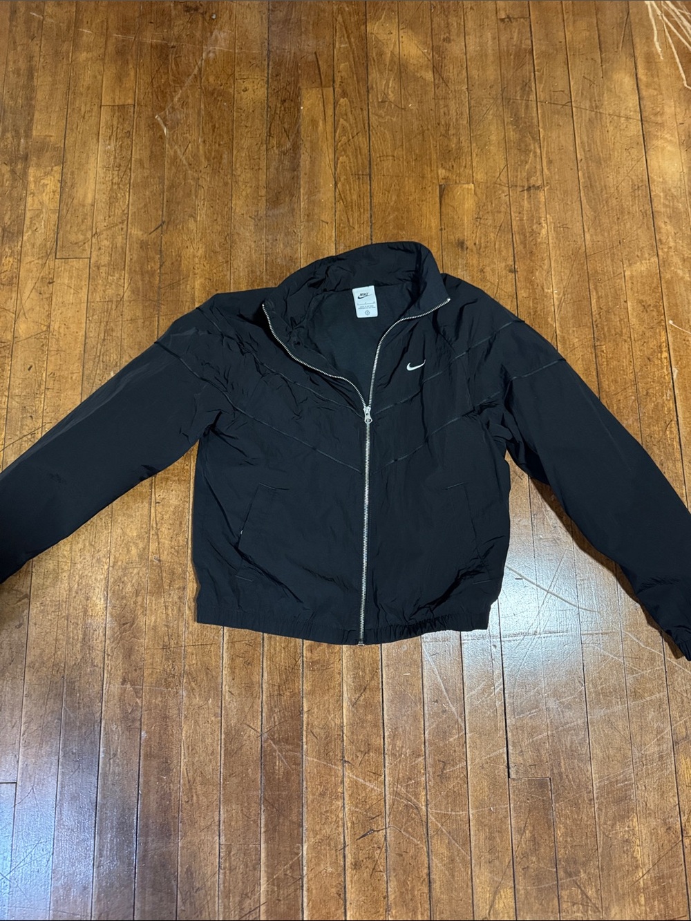 Nike Black Lightweight Full-Zip Jacket